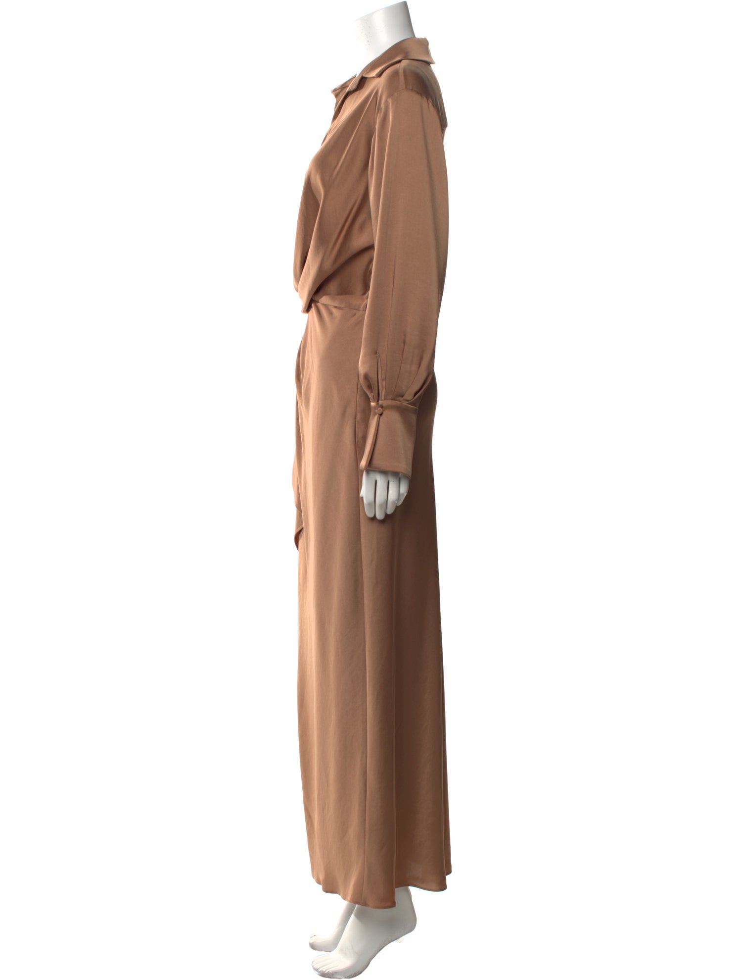 Jonathan Simkhai Cowl Neck Long Dress